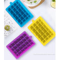 Plateau de glace créatif avec plateau de glace en silicone de couvercle